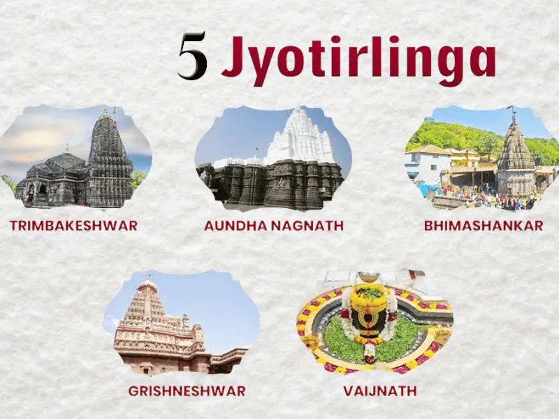 Pune to 5 Jyotirling